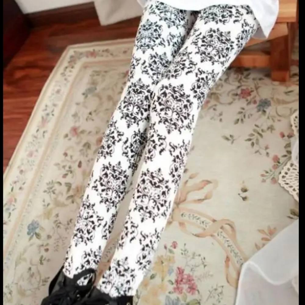 💟Damask leggings